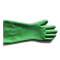 双安 耐酸碱手套劳保手套耐腐蚀劳保防护防化手套橡胶男女工作手套化工 绿色 绿