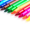 【包邮送图画本】得力（deli）水彩笔儿童可水洗彩笔无毒画笔幼儿园彩色笔套装 70681软头可洗水彩笔24色