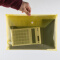 广博(GuangBo)20只装加厚款透明文件袋/按扣档案袋/资料袋 黄色A6398