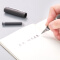 得力（deli） 学生练字钢笔 矫姿墨水签字笔 男女生时尚书法练字笔 S639黑色墨囊(5盒=60支)