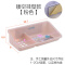 茶花浴室沥水肥皂盒肥粘胶无痕卫生间时尚手工皂架香皂盒皂托 粉色（1个）
