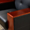 办公沙发会客沙发接待沙发时尚简约商务沙发办公沙发组合3+1+1 ZW-928