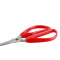 齐心（COMIX） 文具剪刀不锈钢美工裁纸刀 办公文具 B2710 红柄剪刀（小号）