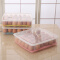 百露家用厨房冰箱饺子盒长方形塑料防震的收纳包装架保鲜蛋托放鸡蛋盒 蓝色单个