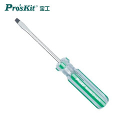 宝工（Pro'sKit）SD-5102A 绿彩PVC一字起子-5.0x75mm
