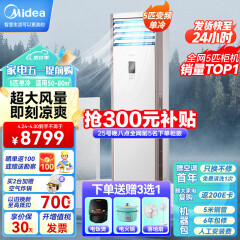 美的（Midea）5匹柜式空调立式5p柜机5匹空调中央空调单冷变频新能效380V LF-120LW/BSN8Y-PA401(B3)A包5米铜管