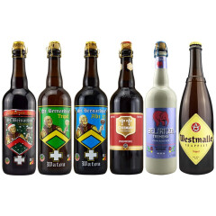粉象（Delirium）比利时精酿啤酒浅粉象 圣伯纳 智美 等六款各1瓶  木塞 750ml*6瓶