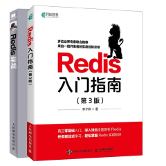 Redis实战+Redis 入门指南(第3版) Redis零基础入门教程 2本