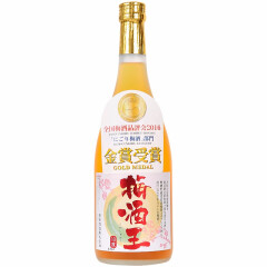 日本原装进口 梅酒王720mL 老松酒造 青梅子酒女士微醺18度甜酒果酒 单瓶