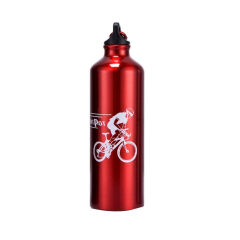 路捷达（Lugerda X） 自行车水壶户外运动水壶铝合金山地车水杯骑行装备配件 红色