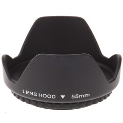 奇乐思（KEYLUCKS） 55mm镜头螺口遮光罩 适用于口径55mm的镜头