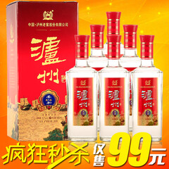 【京东超市】泸州老窖52度浓香型k6整箱特价白酒480ml*6瓶 整箱