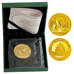 上海集藏 中国金币2016年熊猫金银币 纪念币 30克熊猫金币