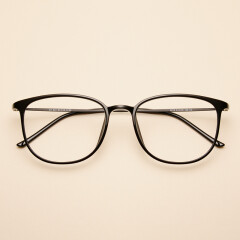 优多宜近视眼镜框个性多边形不规则合金大框眼