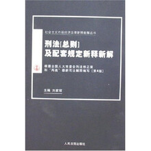 刑法总则及配套规定新释新解（第4版）