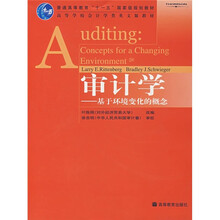 高等学校会计学类英文版教材·审计学：基于环境变化的概念