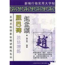 赵孟頫·胆巴碑技法精练