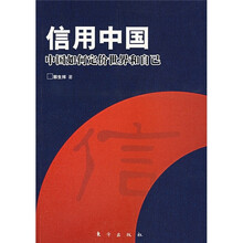 信用中国：中国如何定价世界和自己