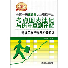 2012全国一级建造师执业资格考试·考点图表速记与历年真题详解：建设工程法规及相关知识