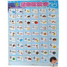 金葫芦炫彩挂图：看图识汉字（超大学习版）