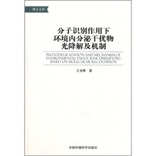 分子识别作用下环境内分泌干扰物光降解及机制