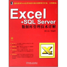 Excel+SQL Server数据库管理技术详解(附CD光盘1张)