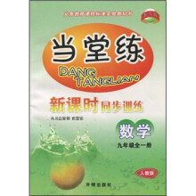 当堂练·新课时同步训练：数学（9年级全1册）（人教版）