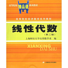 高等院校经济数学系列教材:线性代数(第2版)