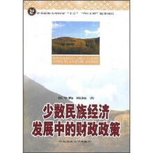 少数民族经济发展中的财政政策