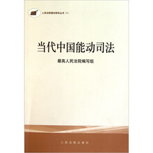 当代中国能动司法