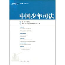 中国少年司法(2010第4辑)(总第6辑)