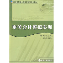 普通高等职业院校技能型规划教材:财务会计模拟实训
