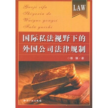 国际私法视野下的外国公司法律规制