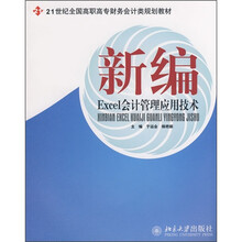 21世纪全国高职高专财务会计类规划教材:新编Excel会计管理应用技术