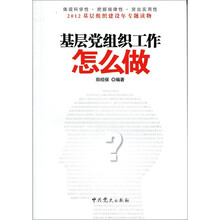 基层党组织工作怎么做