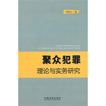 聚众犯罪理论与实务研究