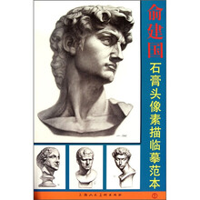 俞建国石膏头像素描临摹范本1