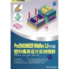 Pro/Engineer Wildfire 3.0塑料模具设计实例精解(中文版)(附光盘2张)