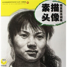 美术基础教学同步练习丛书：素描头像完全技法训练（附光盘）