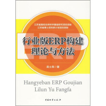行业版ERP构建理论与方法