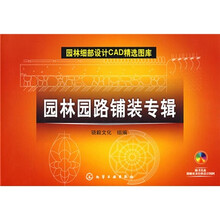园林细部设计CAD精选图库:园林园路铺装专辑