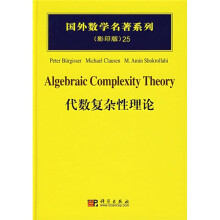 国外数学名著系列25：代数复杂性理论（影印版）