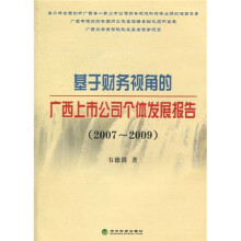 基于财务视角的广西上市公司个体发展报告（2007-2009）
