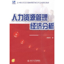 21世纪纪全国高等院校财经和理系列实用规划教材:人力资源管理经济分析