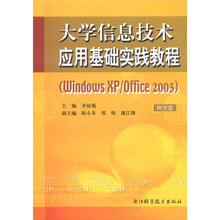 大学信息技术应用基础实践教程（附光盘Windows XP\Office2003）