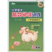 小学语文高效阅读训练:3年级(名师导读版)