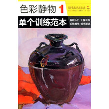 色彩静物单个训练范本1