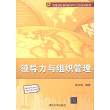 高等院校管理科学与工程规划教材：领导力与组织管理