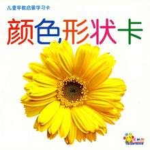 儿童早教启蒙学习卡：颜色形状卡