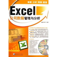 Excel公司数据管理与分析（附光盘）